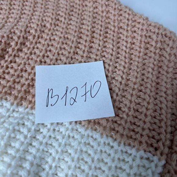 Trendy Treads  Multicolored Striped Distressed Sweater , V Neck Size 2X - Picture 10 of 10